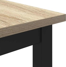 vidaXL τραπέζι Δρύς Sonoma 100 x 50 x 76,5 εκ.