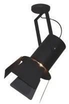 Πλαφονιέρα Φωτιστικό Οροφής 1xE27 Φ25cm Arlen Homelighting-77-4286-Μαύρο 77-4286
