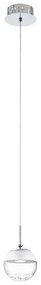 Φωτιστικό Οροφής Led Montefio 1 93708 White Eglo Metal, Glass