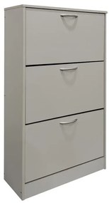 Παπουτσοθήκη Savaz σε λευκή απόχρωση 60x24x114εκ 60x24x114 εκ.