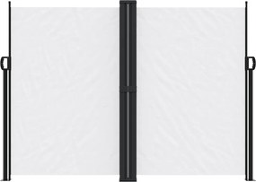 vidaXL Σκίαστρο Πλαϊνό Συρόμενο Λευκό 180 x 600 εκ.