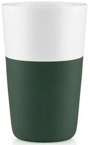 Φλυτζάνια Latte Πορσελάνινα (Σετ 2Τμχ) 501131 360ml Emerald Green Eva Solo Πορσελάνη,Σιλικόνη