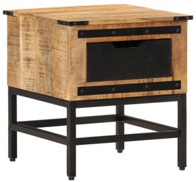 vidaXL Κομοδίνο 40 x 40 x 45 εκ. από Μασίφ Ξύλο Μάνγκο