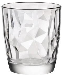 Ποτήρι Κρασιού Γυάλινο Diamond Διάφανο Bormioli Rocco 300ml BR00125403