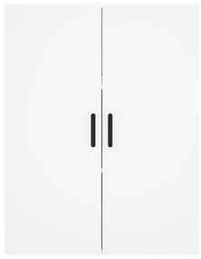 vidaXL Ντουλάπι Λευκό 69,5x34x180 εκ. από Επεξεργασμένο Ξύλο