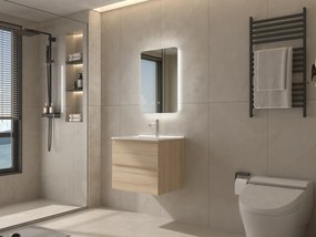 Karag Horizon 60 Oak MDF - Βάση Επίπλου Με Νιπτήρα 61x47