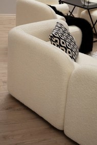 2-Seat Sofa Victoria Bouclette - Cream Cream