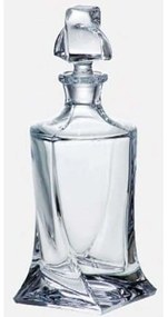 Καράφα Ουίσκι Quadro CTB00302300 850ml Κρυστάλλινη Clear Βοημίας Crystal
