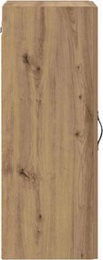vidaXL Επιτοίχιο ντουλάπι Artisan Oak 34,5 x 34 x 90 εκ.