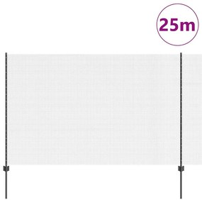 vidaXL Σετ Φράχτη Γκρι 150x2500 εκ. Γαλβανισμένος χάλυβας
