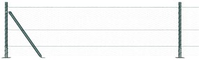 vidaXL Στύλος Περιφράξεων Πράσινο 10 x 0,6 μ (25 χλστ. πλέγμα)