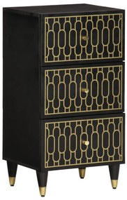 vidaXL Βοηθητικό Ντουλάπι 40 x 33 x 75 εκ. από Μασίφ Ξύλο Μάνγκο