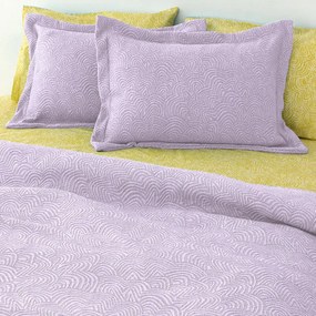 Ζεύγος Μαξιλαροθήκες Ματλασέ (50x70) Palamaiki Adel Lilac