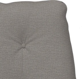 vidaXL Πολυθρόνα Taupe 69 x 74 x 93 εκ. Ύφασμα και Κόντρα Πλακέ