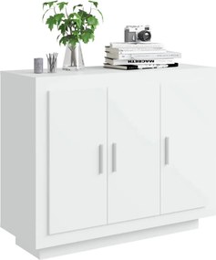 vidaXL Ντουλάπι Λευκό 92x35x75 εκ. από Επεξεργασμένο Ξύλο