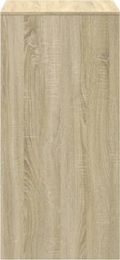 vidaXL Τραπέζι Μπαρ Sonoma Δρυς 51x50x103,5 εκ. Επεξ. Ξύλο