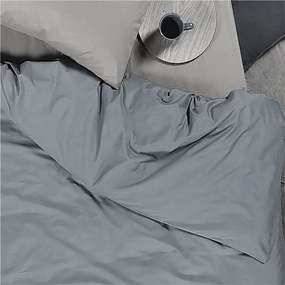 Παπλωματοθήκη Basic-22 Light Grey Nef-Nef Queen Size 230x240cm 100% Βαμβάκι