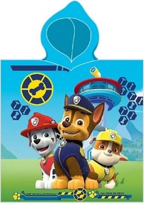 Παιδικό Πόντσο (50x100) Dimcol Paw Patrol 203 Sky Blue