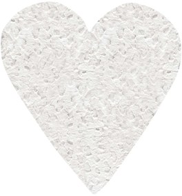Παιδικό Χαλί GLACIAL WHITE HEART 120 x 120 εκ.