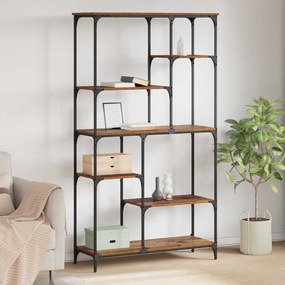 vidaXL Ράφι Βιβλίων 5 επιπέδων 99 x 35,5 x 176 cm Επεξεργασμένο Ξύλο