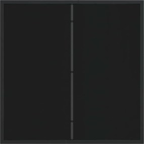 vidaXL Σέτ φαγητού για κήπο 3 pcs Καφέ Πολυ ράταν