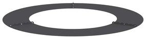 vidaXL Flat Δαχτυλίδι Δέντρου Μαύρο Ø50/80 εκ Χάλυβας