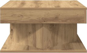 vidaXL Τραπεζάκι Σαλονιού τεχνίτης Δρυς 55x55x30 εκ Επεξεργασμένο Ξύλο