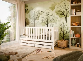 KAJA 80x160 white bunk bed Lano Furniture