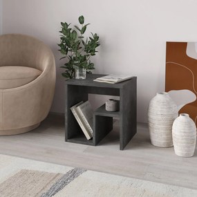 Βοηθητικό Τραπεζάκι Ρετρό Γκρι CLAON 40x35x40