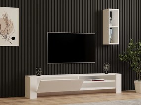 TV Unit Naz - White White