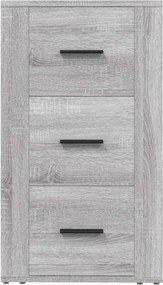 vidaXL Ντουλάπι Γκρι Sonoma 40 x 33 x 70 εκ. από Επεξεργασμένο Ξύλο