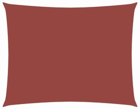 vidaXL Πανί Σκίασης Ορθογώνιο Τερακότα 3 x 4,5 μ. από Ύφασμα Oxford