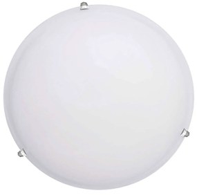 Πλαφονιέρα Οροφής 42154-Α 40cm 2xE27 Chrome Inlight