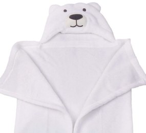 Κουβέρτα Fleece Βρεφική Με Κουκούλα Σχ. 85 Viopros Αγκαλιάς 76x102cm 100% Cotton