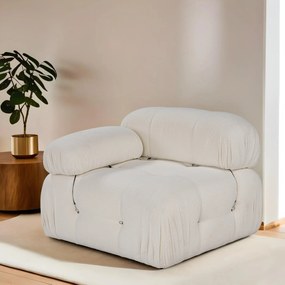 1-Seat Sofa Bubble L1 - Beige White