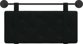 vidaXL Κρεμαστό Κεφαλάρι Μαύρο Βελούδο