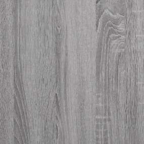 vidaXL Βιβλιοθήκη Γκρι Sonoma 97,5x29,5x100 εκ. από Επεξεργασμένο Ξύλο