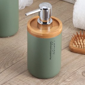 Δοχείο Κρεμοσάπουνου 280ml (Φ7.5x17) T-D Khaki/Bamboo 62101149