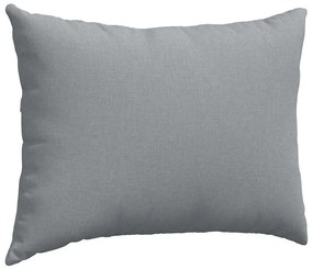 vidaXL Μαξιλάρι Καναπέ 2 pcs Ανοιχτό γκρι 70 x 50 cm ύφασμα