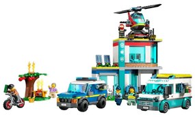 Αρχηγείο Οχημάτων Έκτακτης Ανάγκης 60371 City 706τμχ 6 ετών+ Multicolor Lego