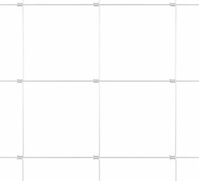 vidaXL Περίφραξη αγρού Ασημί 50 x 1,4 μ Γαλβανισμένος χάλυβας