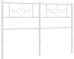 vidaXL Ανταλλακτικό κεφαλάρι Λευκό 120 εκ. Μεταλλικό