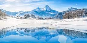 Εικόνα χιονισμένο τοπίο στις Άλπεις