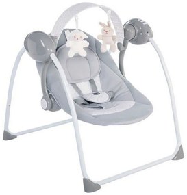 Κουνιστή Καρέκλα Chicco Relax &amp; Play Swing Γκρι Λευκό