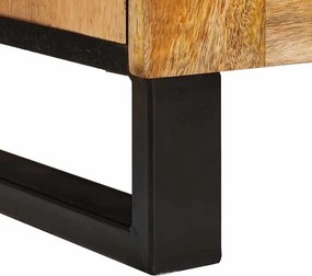 vidaXL Πλαϊνό γραφείο Καφέ 60 x 33 x 75 cm Στερεό ξύλο μάνγκο