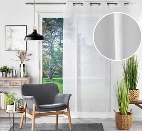 Κουρτίνα Goutteline Douceur d'intérieur - 140x280cm - Λευκό