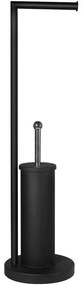 Βάση Χαρτιού Επιδαπέδια &amp; Πιγκάλ FTR005A 19x72cm Black Karag Stainless Steel