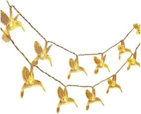 Ηλιακή γιρλάντα φωτισμού LED - String Bird - 5m+1m - 20D - 152875 - Warm White