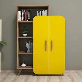 Stewehome Ντουλάπι πολλαπλών χρήσεων Λευκό 90x32x132 cm
