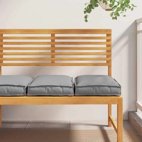 vidaXL Μαξιλάρι 2 pcs Γκρι 40 x 40 x 8 εκ. Ύφασμα Όξφορντ